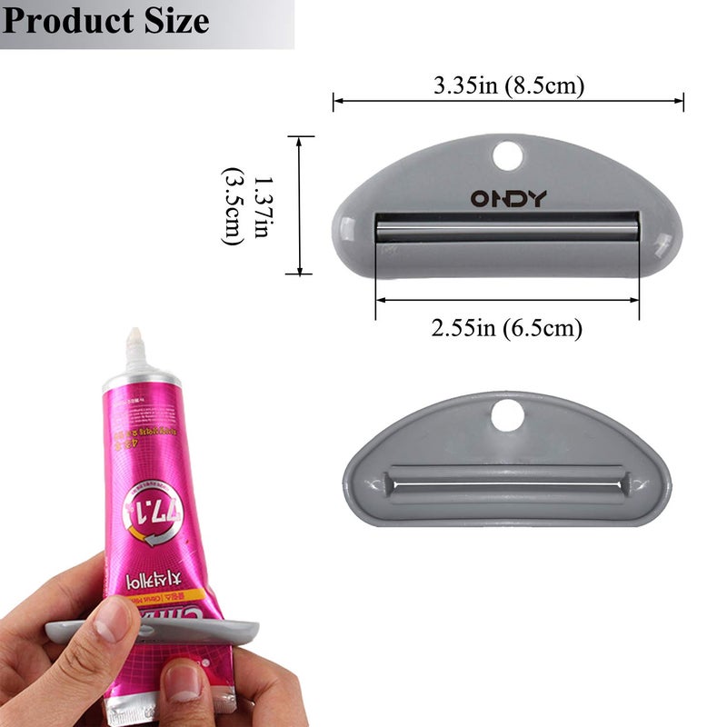 ONDY 4 Pack Toothpaste Squeezers, Tube Squeezer for Toothpaste, Hand Cream, Polygel Tubes, Paint Tubes, Cosmetics - Image 3